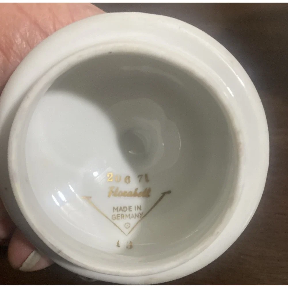 Edelstein Florabell Maria‎ Theresia Sugar Bowl With Lid